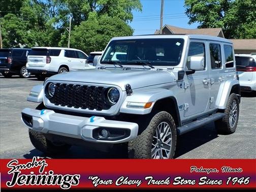 Silver Zynith Clearcoat 2024 Jeep Wrangler 4xe High Altitude