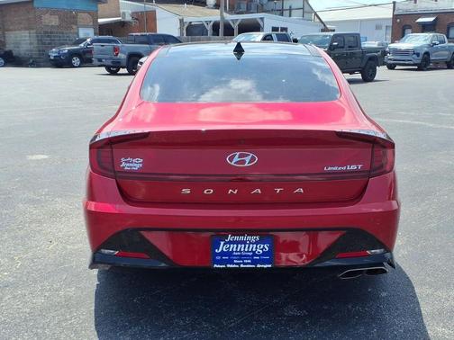 Calypso Red 2021 Hyundai SONATA Limited