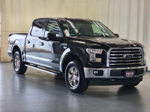 Shadow Black 2017 Ford F-150 XLT