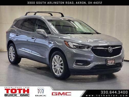 Satin Steel Metallic 2021 Buick Enclave Essence