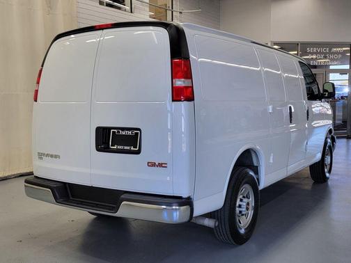 Summit White 2023 GMC Savana 3500 Work Van