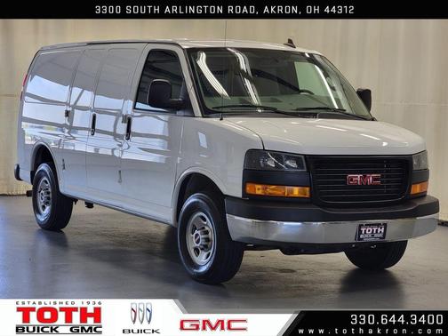 Summit White 2023 GMC Savana 3500 Work Van