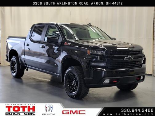 Black 2021 Chevrolet Silverado 1500 LT Trail Boss
