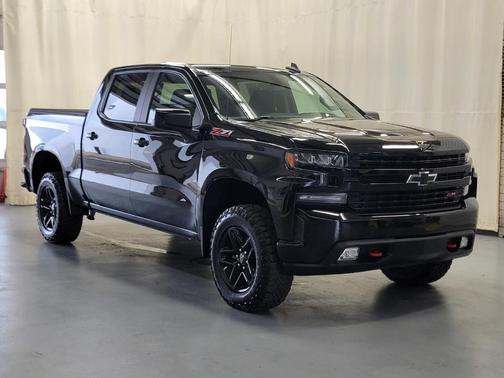 Black 2021 Chevrolet Silverado 1500 LT Trail Boss