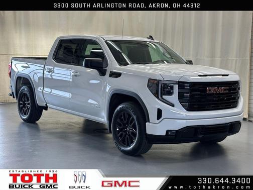 Summit White 2024 GMC Sierra 1500 Elevation