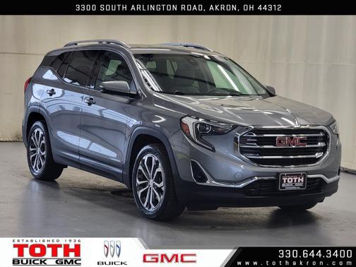 Satin Steel Metallic 2019 GMC Terrain SLT