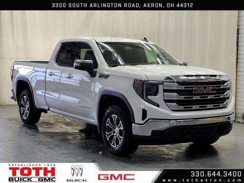 Summit White 2026 GMC Sierra 1500 SLE