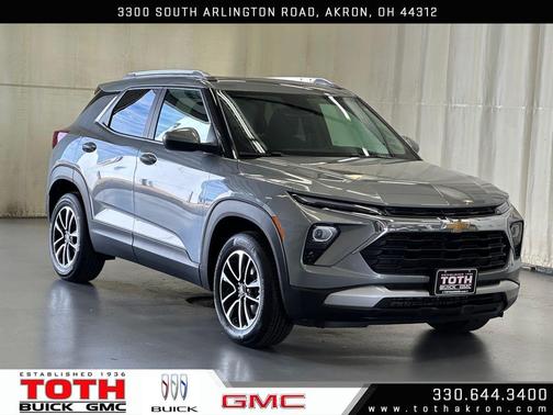 Sterling Gray Metallic 2024 Chevrolet Trailblazer LT