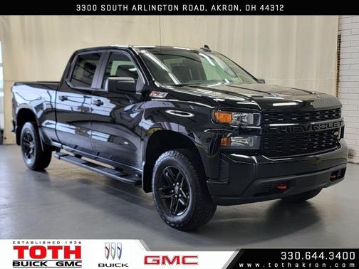 Black 2021 Chevrolet Silverado 1500 Custom Trail Boss