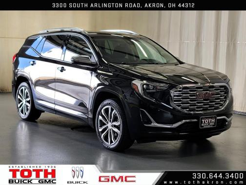 Ebony Twilight Metallic 2018 GMC Terrain Denali