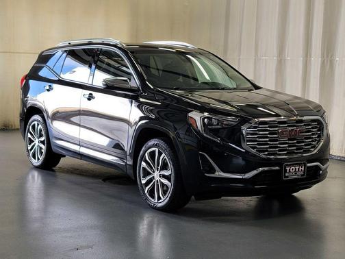 Ebony Twilight Metallic 2018 GMC Terrain Denali