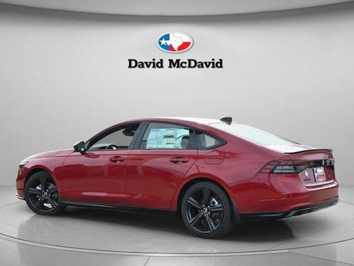 Radiant Red Metallic 2026 Honda Accord Hybrid Sport-L
