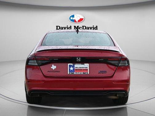 Radiant Red Metallic 2026 Honda Accord Hybrid Sport-L