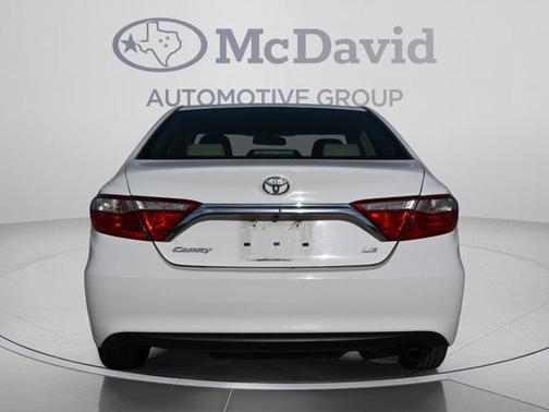 Super White 2015 Toyota Camry LE