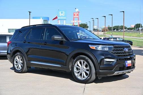 Black Metallic 2021 Ford Explorer XLT