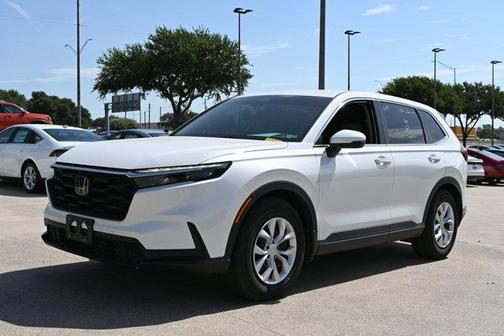 Platinum White Pearl 2025 Honda CR-V LX