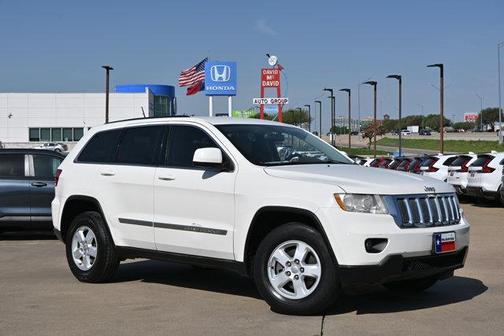 Stone White 2012 Jeep Grand Cherokee Laredo