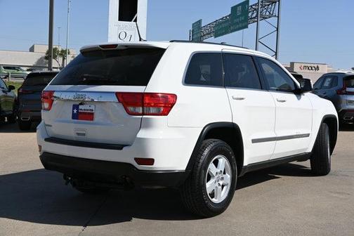 Stone White 2012 Jeep Grand Cherokee Laredo