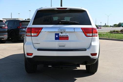Stone White 2012 Jeep Grand Cherokee Laredo