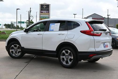 White 2019 Honda CR-V EX