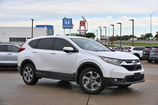 White 2019 Honda CR-V EX
