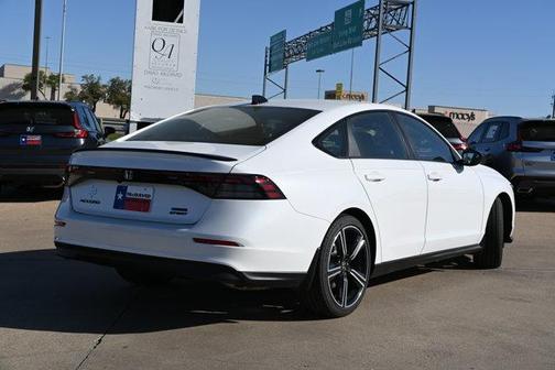 Platinum White Pearl 2026 Honda Accord Hybrid Sport