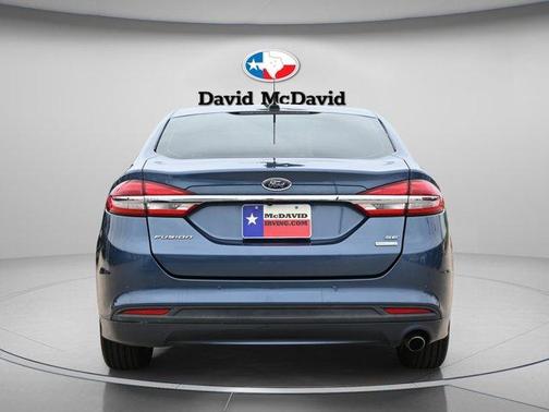 Blue Metallic 2018 Ford Fusion SE