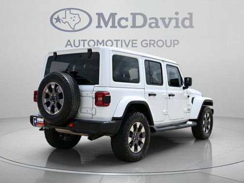 Bright White Clearcoat 2020 Jeep Wrangler Unlimited Sahara