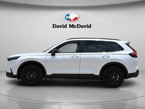 Platinum White Pearl 2026 Honda CR-V Hybrid Sport-L