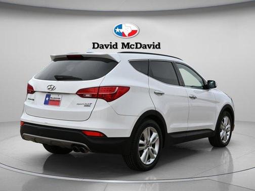 Frost White Pearl 2015 Hyundai Santa Fe Sport 2.0L Turbo