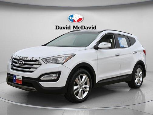 Frost White Pearl 2015 Hyundai Santa Fe Sport 2.0L Turbo