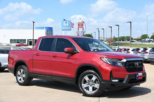 Radiant Red Metallic II 2024 Honda Ridgeline RTL
