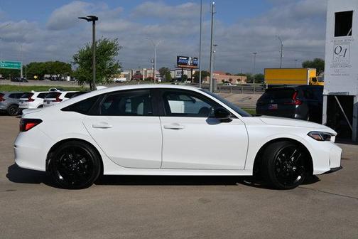 Platinum White Pearl 2026 Honda Civic Hybrid