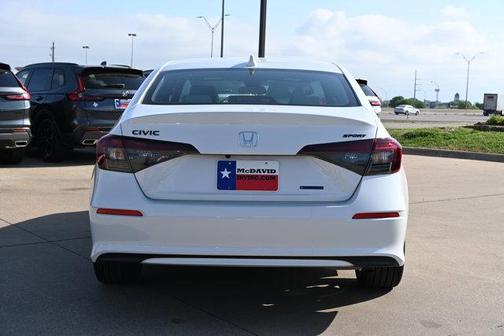 Platinum White Pearl 2026 Honda Civic Hybrid