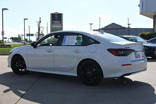 Platinum White Pearl 2026 Honda Civic Hybrid