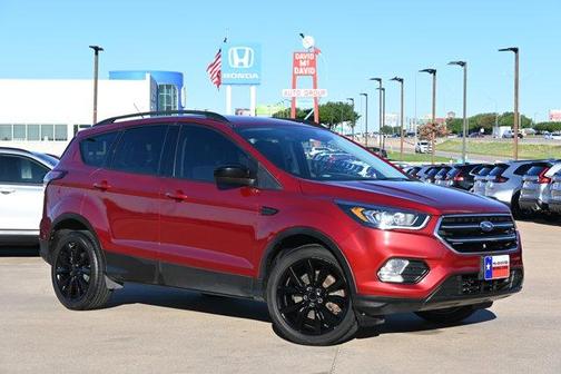 Ruby Red 2017 Ford Escape SE