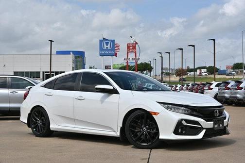 Lunar Silver Metallic 2020 Honda Civic Si Base
