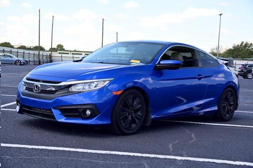 Aegean Blue Metallic 2018 Honda Civic EX-T