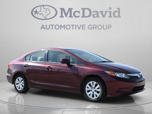 Rallye Red 2012 Honda Civic LX