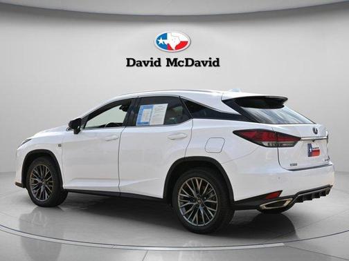 Ultra White 2021 Lexus RX 350 F SPORT Handling