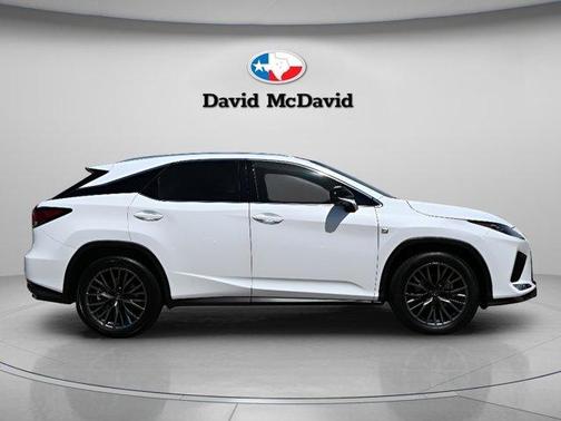 Ultra White 2021 Lexus RX 350 F SPORT Handling