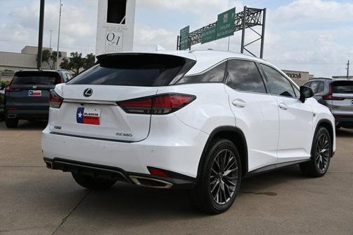 Ultra White 2021 Lexus RX 350 F SPORT Handling