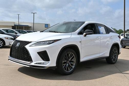 Ultra White 2021 Lexus RX 350 F SPORT Handling