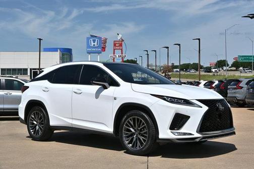 Ultra White 2021 Lexus RX 350 F SPORT Handling