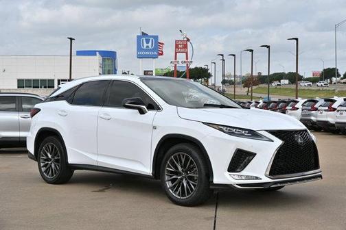 Ultra White 2021 Lexus RX 350 F SPORT Handling