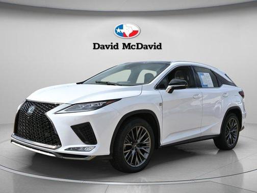 Ultra White 2021 Lexus RX 350 F SPORT Handling