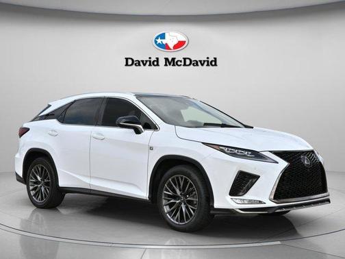 Ultra White 2021 Lexus RX 350 F SPORT Handling