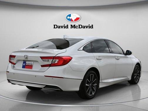 White 2021 Honda Accord EX-L