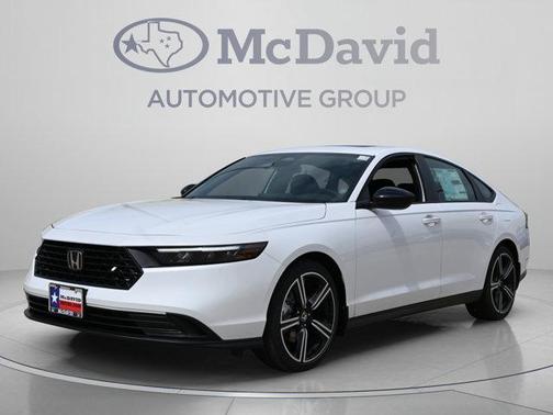 Platinum White Pearl 2026 Honda Accord Hybrid Sport