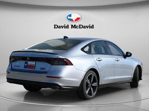 Solar Silver Metallic 2026 Honda Accord Hybrid Sport